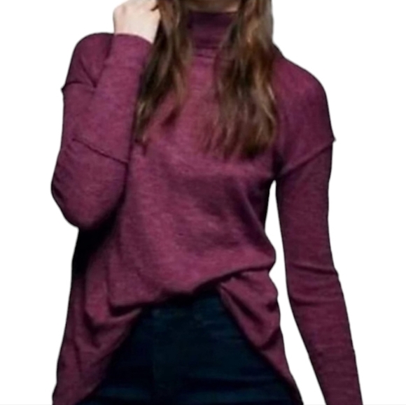 Free People Juicy Long Sleeve Thermal Top in Date Night Size S - Picture 3 of 8